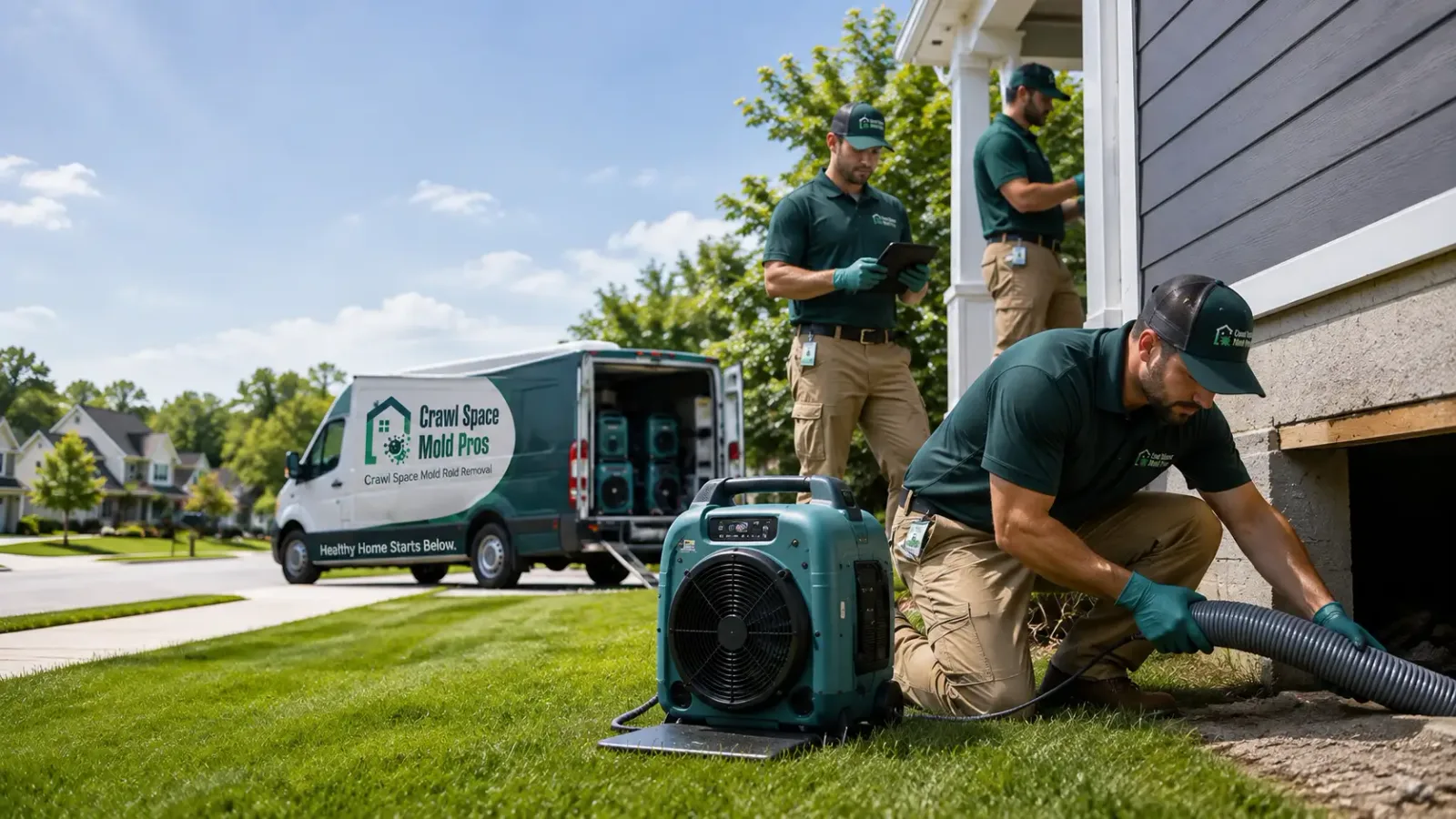 Crawl Space Mold Removal in Minot, ME